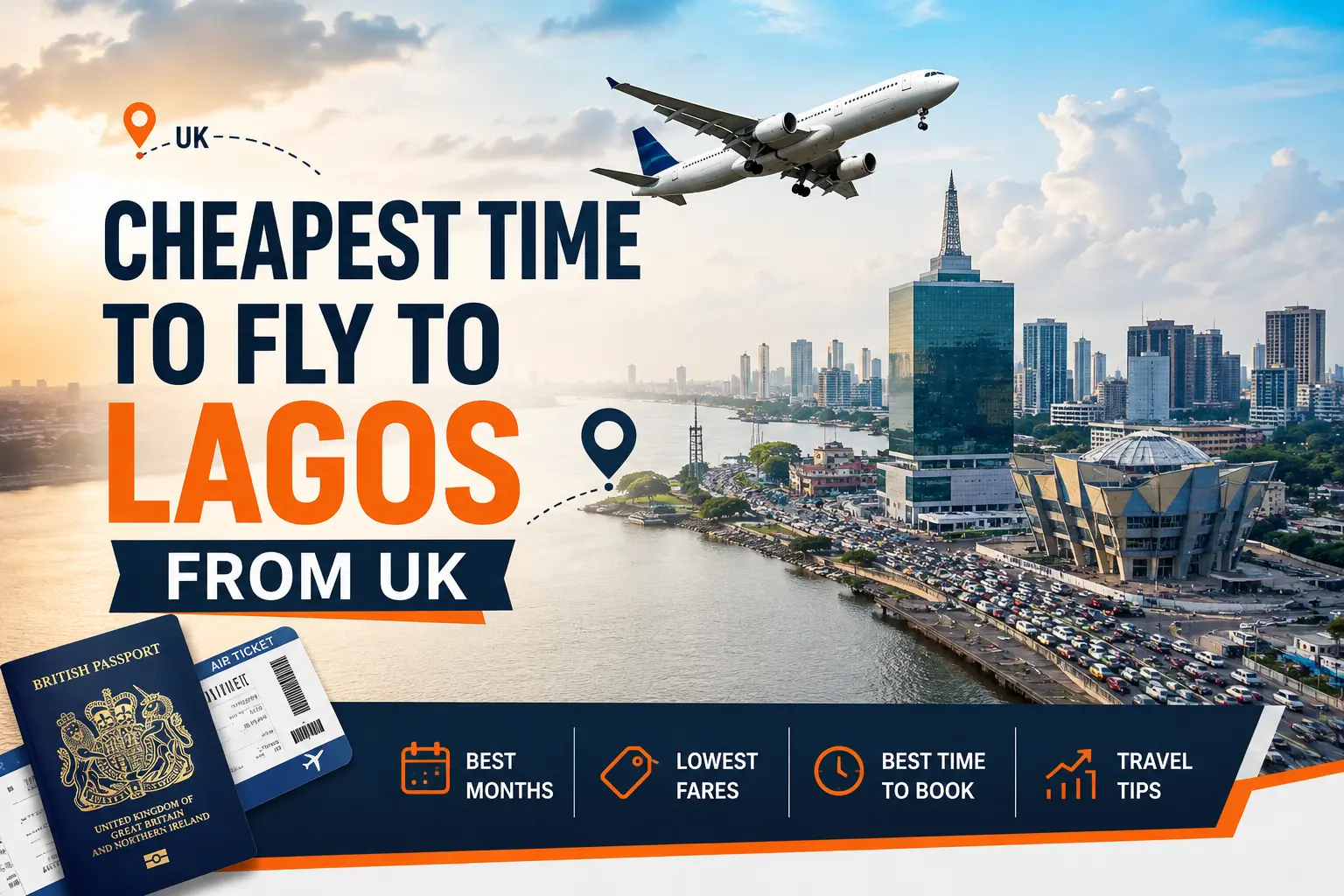Cheapest Time to Fly to Lagos from the UK
